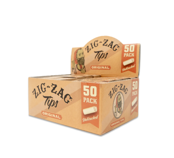 Zig-Zag - Unbleached Tips - 50 Booklet
