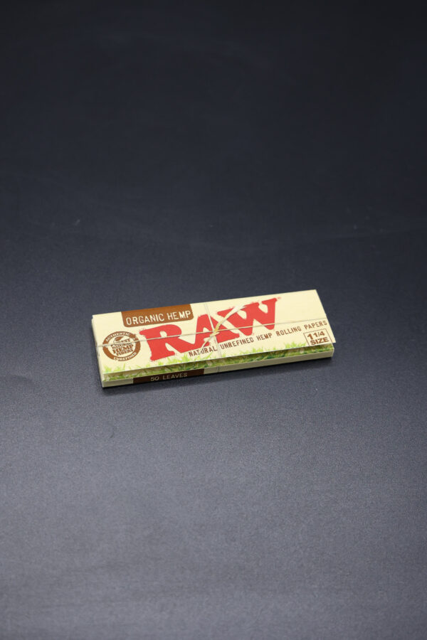 Raw 1-1/4 -Organic Hemp