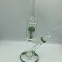 SOS Glass - Straight Tube (w/ Single Perc) - 12" - Image 3