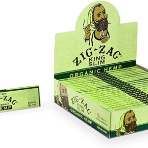 Zig-Zag Organic Hemp King Size Slim Papers
