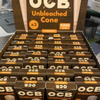 OCB Unbleached King Size Cone 3-pack