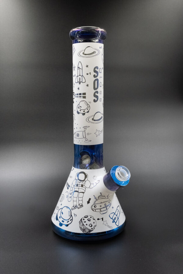 SOS- 14" Beaker Outer Space - Image 2