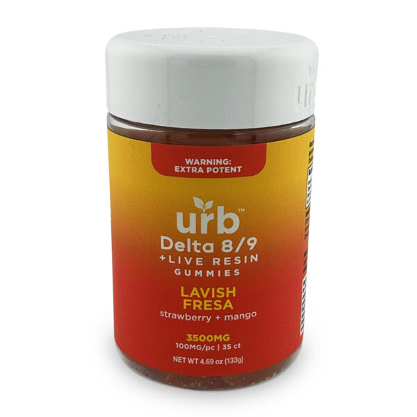 URB - D8/9 Live Resin Gummies 3500mg "Extra Potent" - Image 8