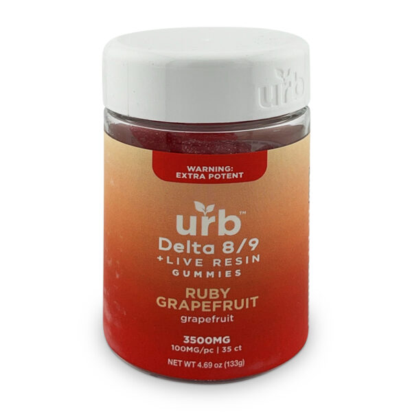 URB - D8/9 Live Resin Gummies 3500mg "Extra Potent" - Image 9