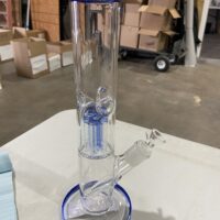 SOS Glass - Straight tube (w/Palm tree perc) - 13" - Image 3