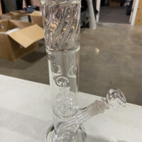 SOS Glass - Straight Tube (w/ Shower Head) - 12" - Image 2