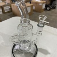 SOS Glass - Recycler Rig (Side Hook) - 8" - Image 3
