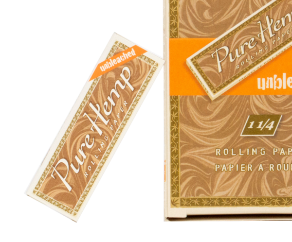 Pure Hemp / Rolling Papers Unbleached 1 1/4