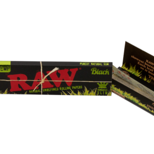 Raw- Black Organic Hemp King Size Slim