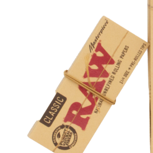Raw Masterpiece Classic 1 1/4 + Pre Rolled Tips