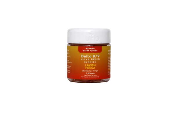 URB - D8/9 Live Resin Gummies 3500mg "Extra Potent" - Image 2