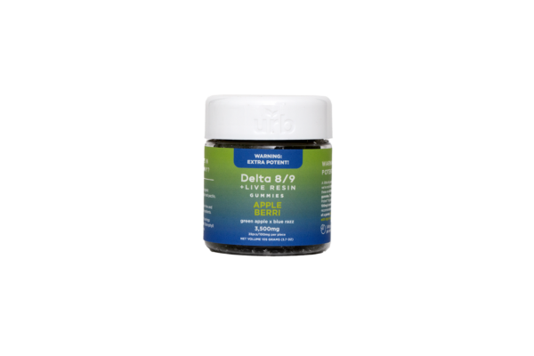 URB - D8/9 Live Resin Gummies 3500mg "Extra Potent" - Image 4