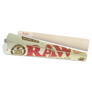 Raw Organic Hemp 1 1/4 Cones