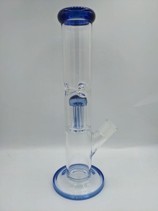 SOS Glass - Straight tube (w/Palm tree perc) - 13" - Image 4