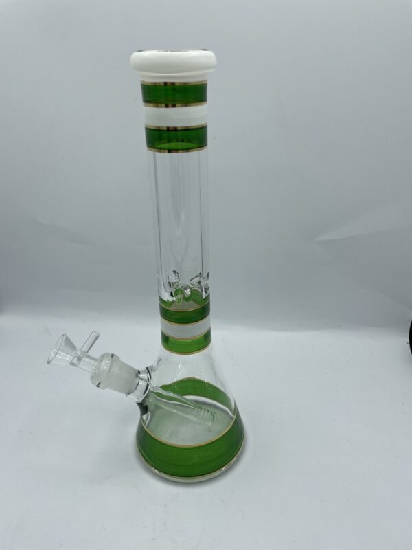 SOS Glass - Beaker (w/ Stripes) - 12" - Image 2