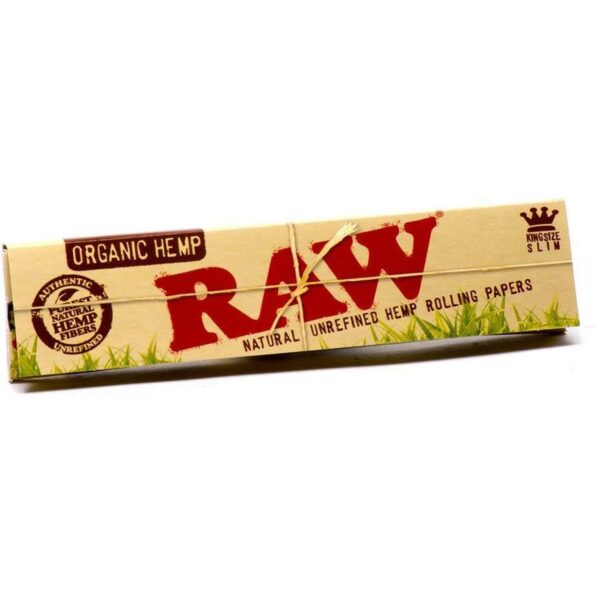Raw -King Size Slim- Organic Hemp - Image 2