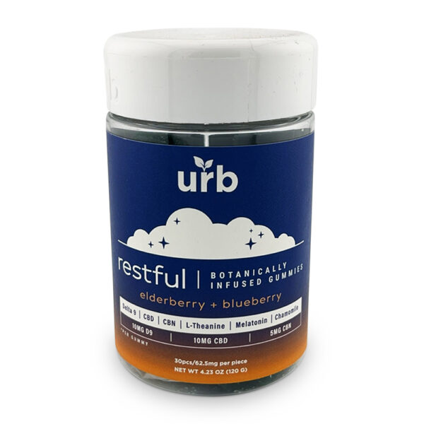 Urb Restful Botanically Infused Gummies