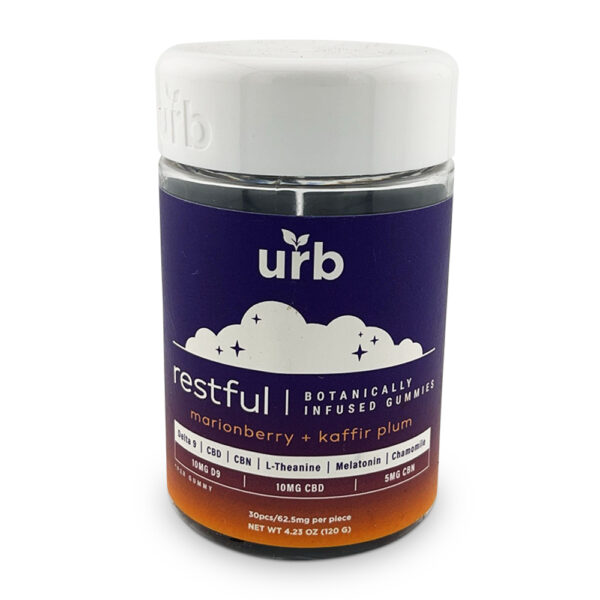 Urb Restful Botanically Infused Gummies - Image 2