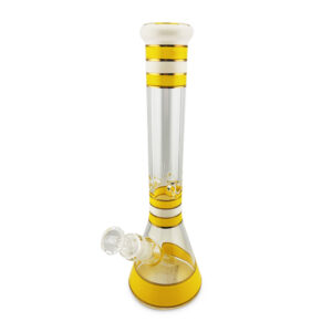 SOS Glass - Beaker (w/ Stripes) - 12"