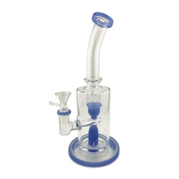 SOS Glass - Rig (w/Blue Bell Perc) - 10"