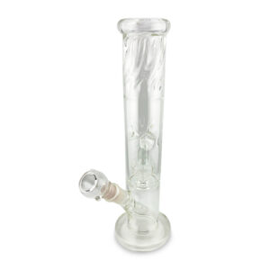 SOS Glass - Straight Tube (w/ Shower Head) - 12"