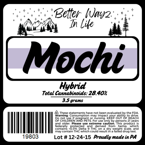 Mochi (Hybrid) THCa Flower - 3.5g - Image 2