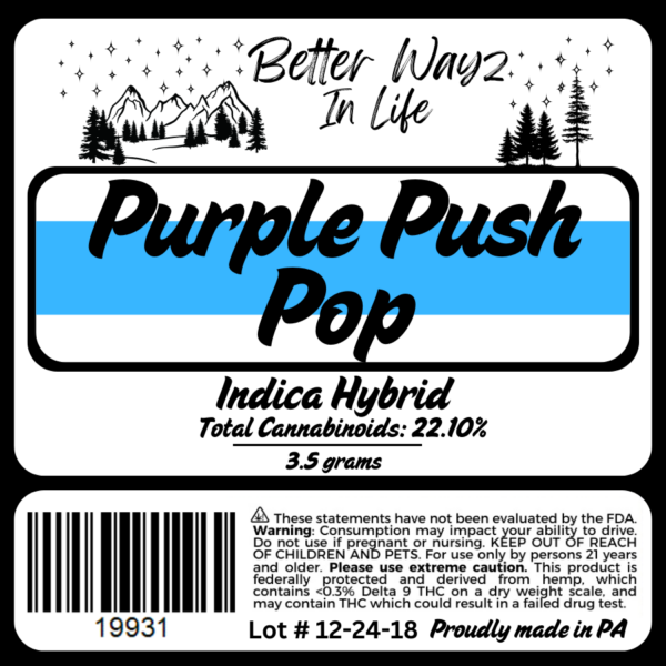 Purple Push Pop - Image 2