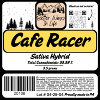 Cafe Racer (Sativa-Hybrid) THCa Flower - 3.5g - Image 2
