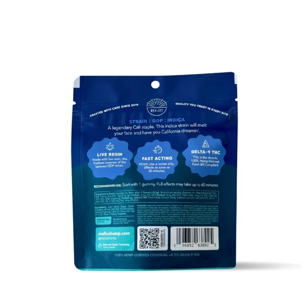 Realize 100mg Live Resin Gummies - Image 2