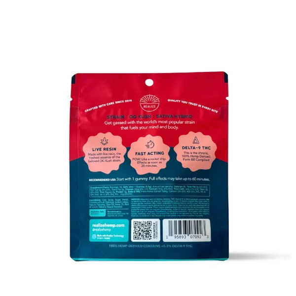 Realize 100mg Live Resin Gummies - Image 4
