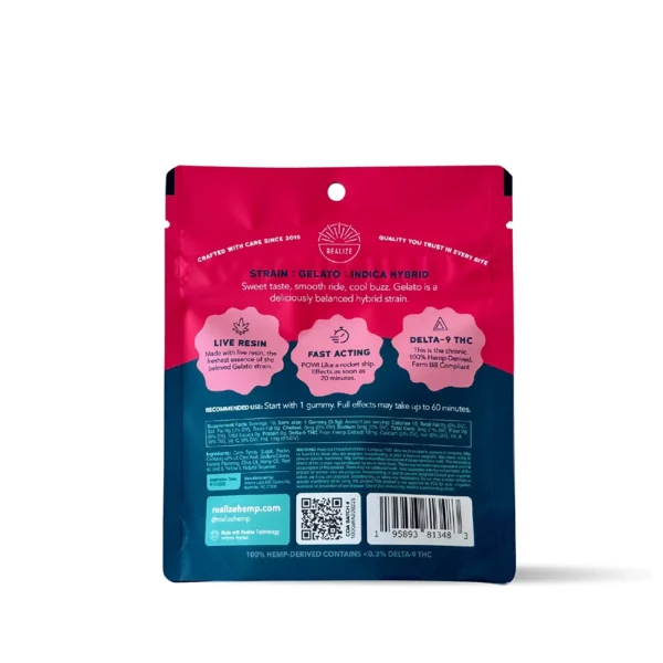 Realize 100mg Live Resin Gummies - Image 7