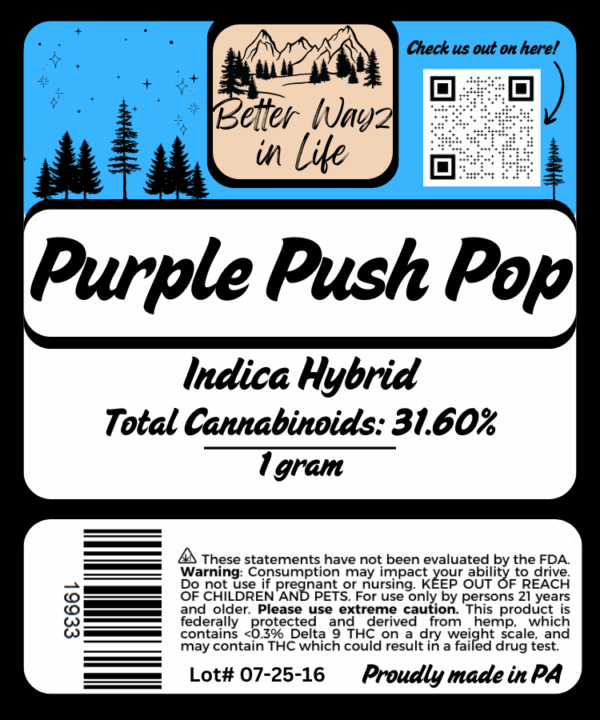 Purple Push Pop - Image 3