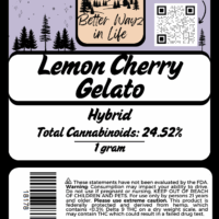 Lemon Cherry Gelato (Hybrid) THCa Flower – 3.5g - Image 3