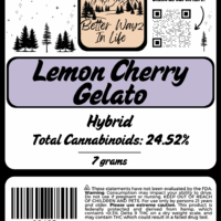 Lemon Cherry Gelato (Hybrid) THCa Flower – 3.5g - Image 2